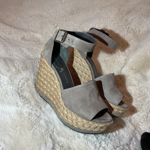 Stuart Weitzman Sohojute Platform Wedge Sandals - Picture 5 of 8